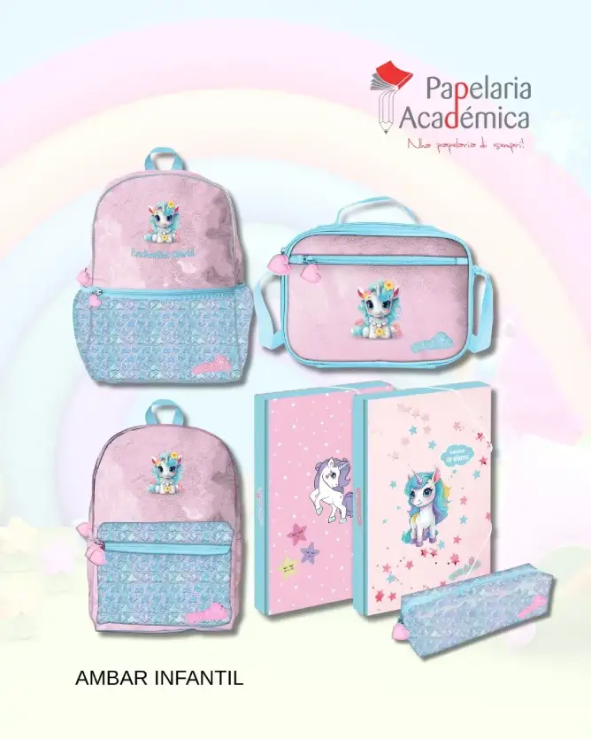 Seleção de produtos da Papelaria Académica