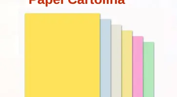 Resmas de papel e cadernos escolares