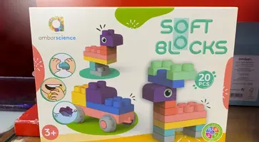 Blocos de construção macios para crianças